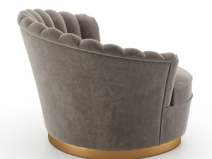 zanaboni armchairs 3D 模型
