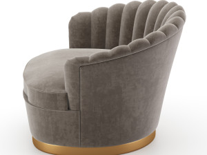 zanaboni armchairs 3D 模型