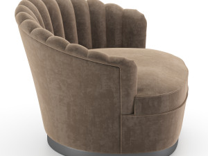 zanaboni armchairs 3D 模型
