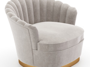 zanaboni armchairs 3D 模型