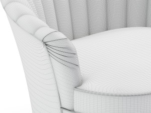 zanaboni armchairs 3D 模型