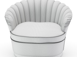zanaboni armchairs 3D 模型