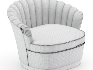 zanaboni armchairs 3D 模型