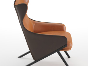 single sofa Modèle 3D