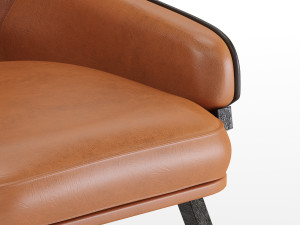 single sofa Modèle 3D