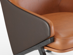 single sofa Modèle 3D