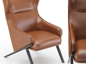 single sofa Modèle 3D