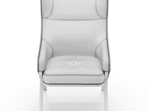 single sofa Modèle 3D