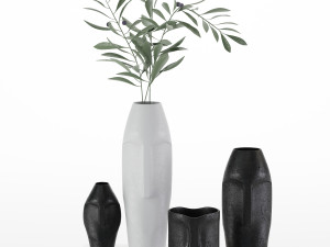 decor ceramic set06 3D Model