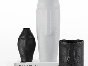 decor ceramic set06 3D Model