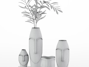 decor ceramic set06 3D Model