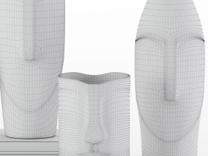 decor ceramic set06 3D Model