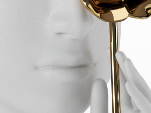 one eye face vases Modelo 3D