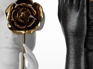 one eye face vases 3D Model