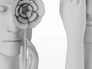 one eye face vases 3D Model