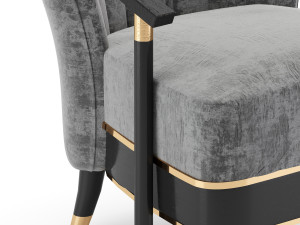 serena armchair 3D Model