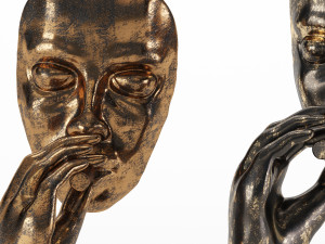 retro smoker sculpture set09 Modelo 3D