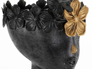 floral girls bust statue 3D Model