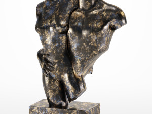 busts statue sculpture 3D Model