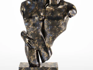 busts statue sculpture 3D Model