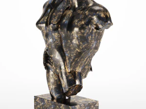 busts statue sculpture 3D Model