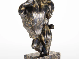 busts statue sculpture 3D Model