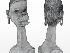 personality abstract figurine 3D Model