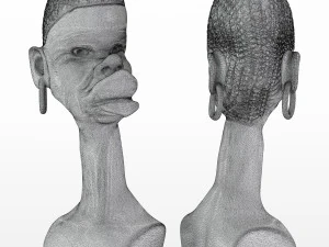 personality abstract figurine 3D Model