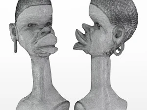 personality abstract figurine 3D Model
