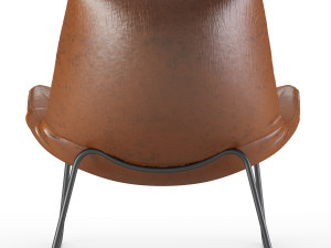 leren fauteuil beal armchair 3D Model