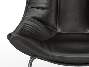 leren fauteuil beal armchair 3D Model