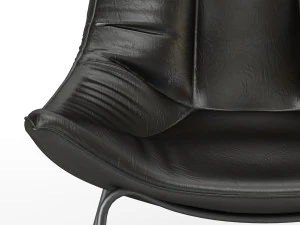 leren fauteuil beal armchair 3D Model