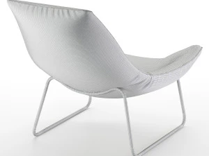leren fauteuil beal armchair 3D Model