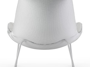 leren fauteuil beal armchair 3D Model