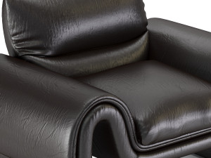 vintage de sede leather armchair 3Dモデル