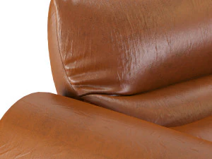 poltrona de couro vintage de sede Modelo 3D
