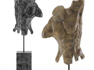sculpture art people 3D Модель