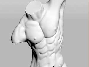 sculpture art people 3D 模型