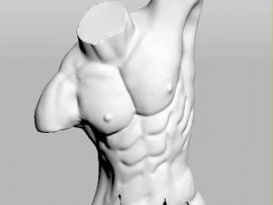 sculpture art people 3D Model