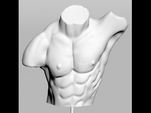 sculpture art people decor 3D Model
