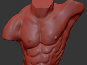 sculpture art people decor 3D Model