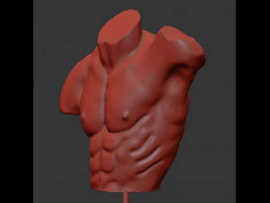 sculpture art people decor 3D Model