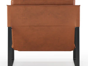 david modern leather armchair 3D Model