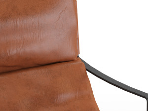 david modern leather armchair 3D Model