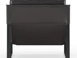 david modern leather armchair 3D Model