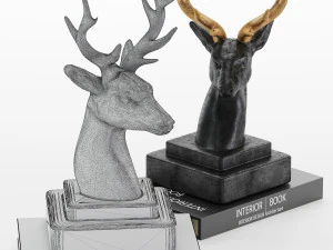 deers book holder 3D Model