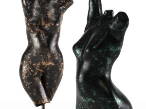 body people decor art 3D Модель
