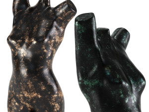 body people decor art Model 3D