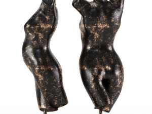 body people decor art Model 3D