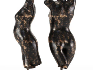 body people decor art 3D Model